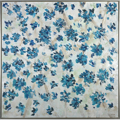 Feel Teal Print by H. Scott