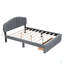 Lit plateforme tapissier Teddy