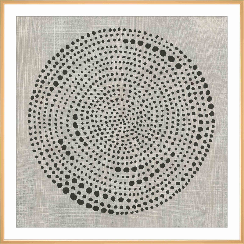 Mythos I par Chariklia Zarris - peinture encadrée, Cadre pour photo simple doré antique avec passe-p