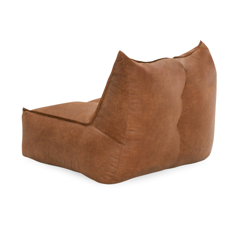Frazier Faux Leather Floor Lounge Chair