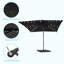 Parasol en porte-à-faux 98,25 po Duyne-186229238