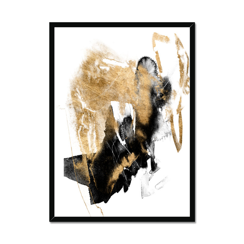 Splash I by Jennifer Goldberger - Print, Black Framed Paper Print, 80cm H x 55cm W