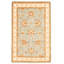 Tapis d’intérieur en laine 4 pi 1 po x 6 pi 4 po à la main one-of-kind-noué la 2010 chobi Aeronwen