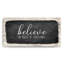 «Believe I» par Olivia Rose - reproduction d'art textuel sur toile tendue-1958950423