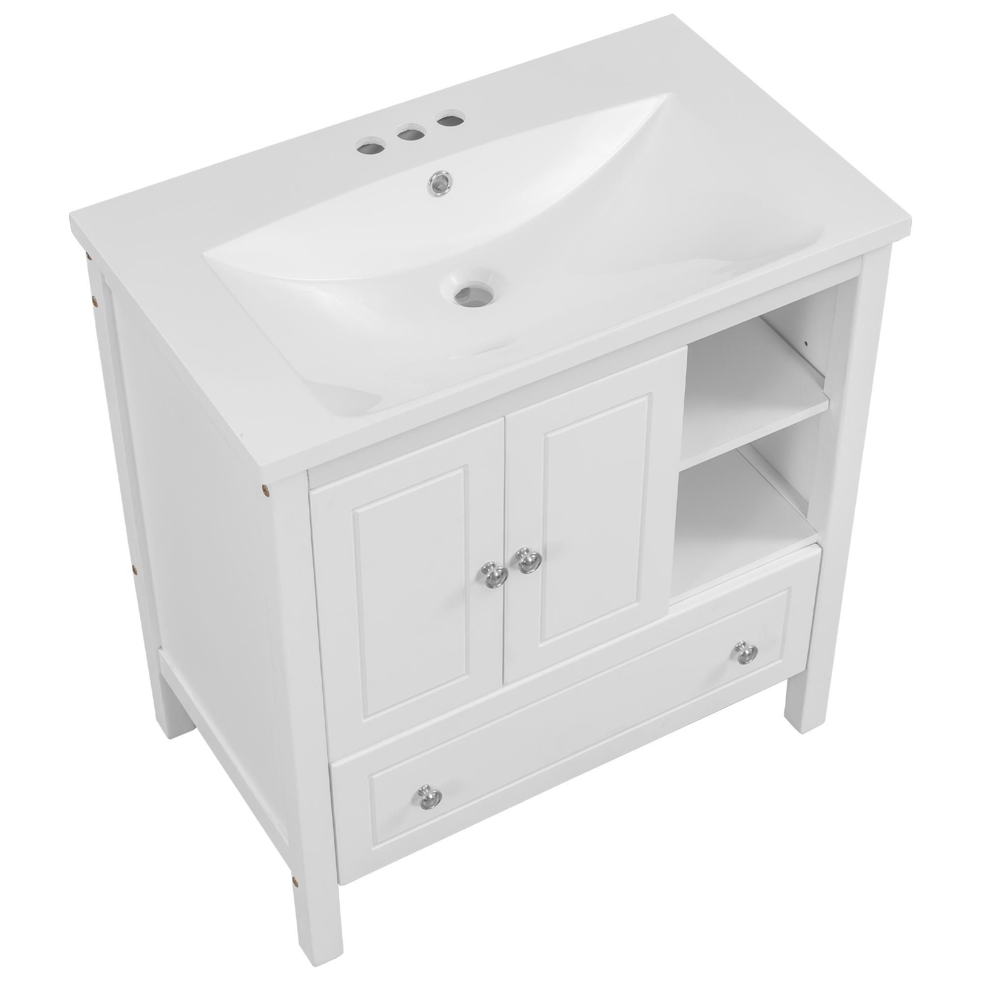 Artisan Cabinetry And Stone Llc 30 Single Bathroom Vanity With Ceramic