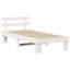 Vidaxl Bed Frame With Headboard Solid Wood Pine-113970940-113970944