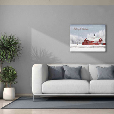 «Lava Mt. Horse Farm» par Lori Deiter, art mural sur toile