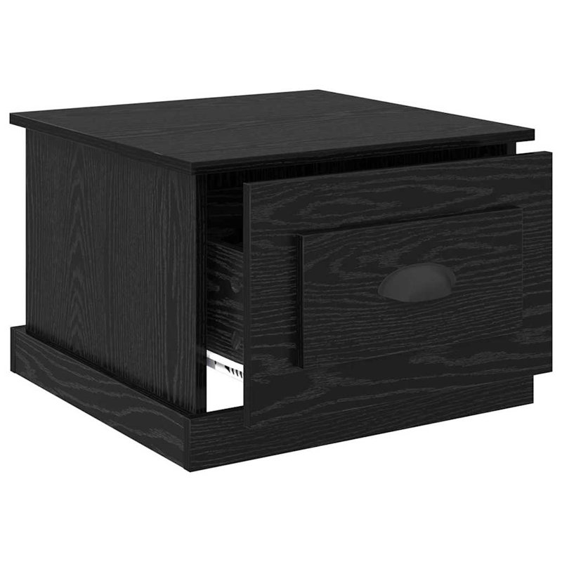 Coffee Table with Storage, Black