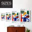 «Colorful Shapes I», reproduction encadrée - bois massif-1455998145-1455998153