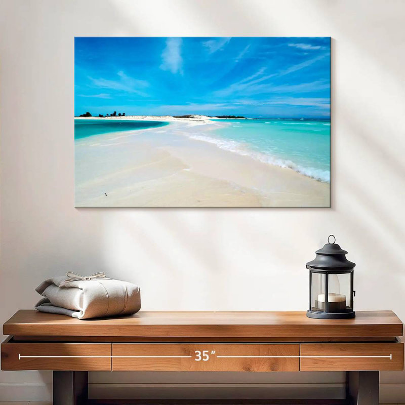 Plage Gillard, Cayo De Agua, Vénézuéla, H 16 po x l 24 po