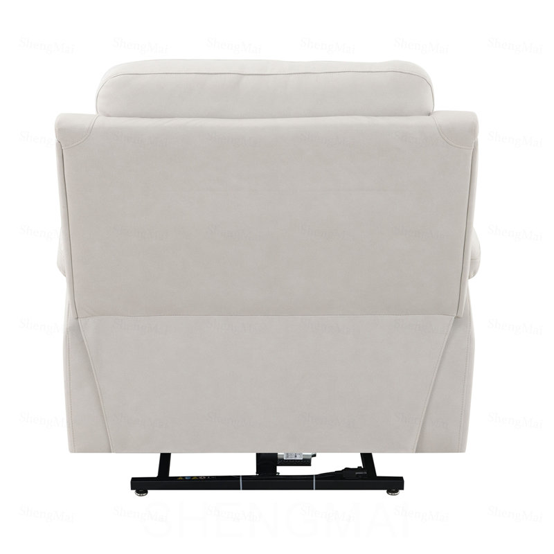 Fauteuil inclinable électrique en microfibre Chriki