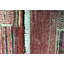 Hand-Knotted High-Quality Red and Blue Area Rug