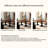 Romantic retro solid wood dining table