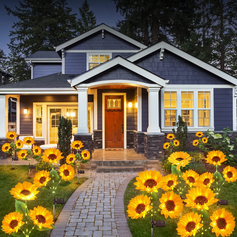 Solar Powered Integrated LED Pathway Light Pack