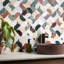 Isobel Tuscany Multicolor Polished Marble Luxury Mosaic Tile-932866716