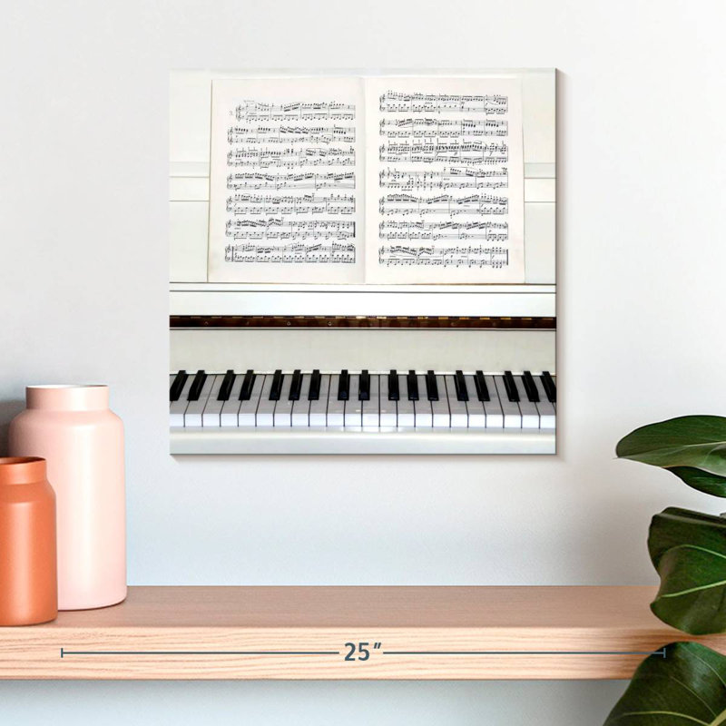 Abarca Piano Lesson, H 16 po x l 16 po