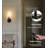 Wireless Wall Sconces with Remote Control, Battery Operated Wall Sconce Set of 2, Black & Gold Rechargeable Dimmable Wall Light for Bedroom Living Room Bathroom-1649157652