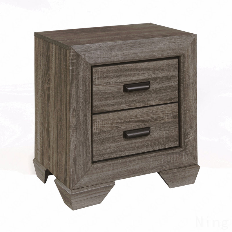 Table de chevet 2 tiroirs