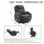 Fahimul Electric Reclining Heated Massage Chair-807442695-853304676