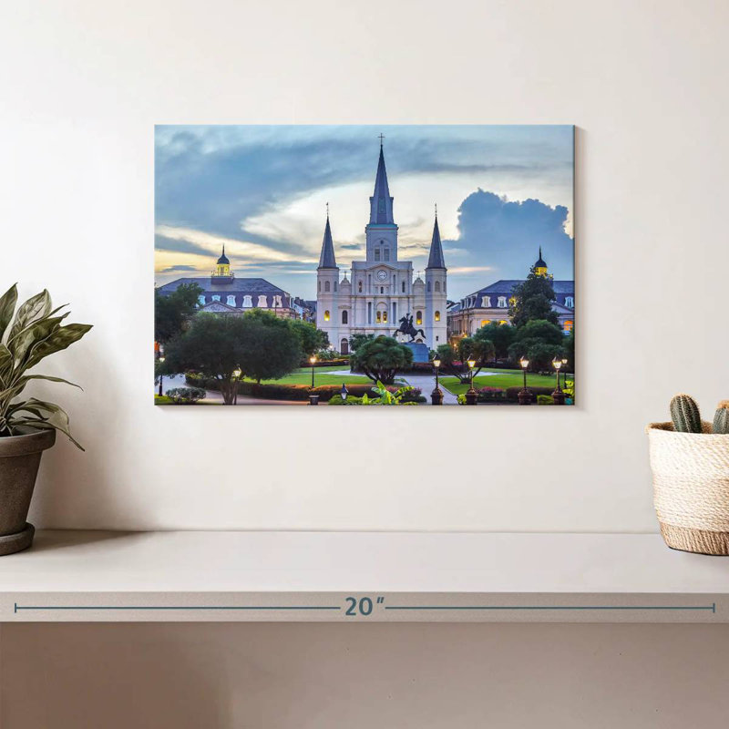 Ravi Palatial St. Louis Cathedral, 8" H x 12" W