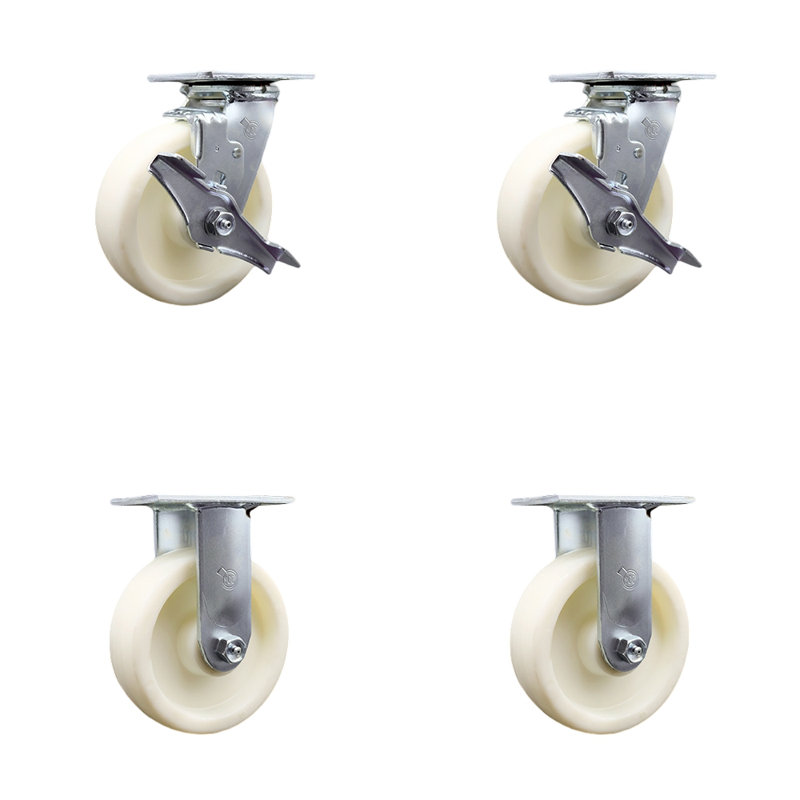 Caster Set with Ball Bearings