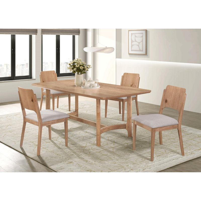 Ensemble de chaises de table de salle à manger 5 pièces