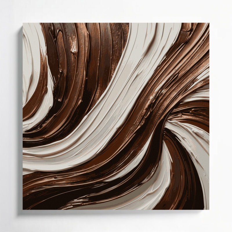 Art mural horizontal sur toile, H 12 po x l 12 po