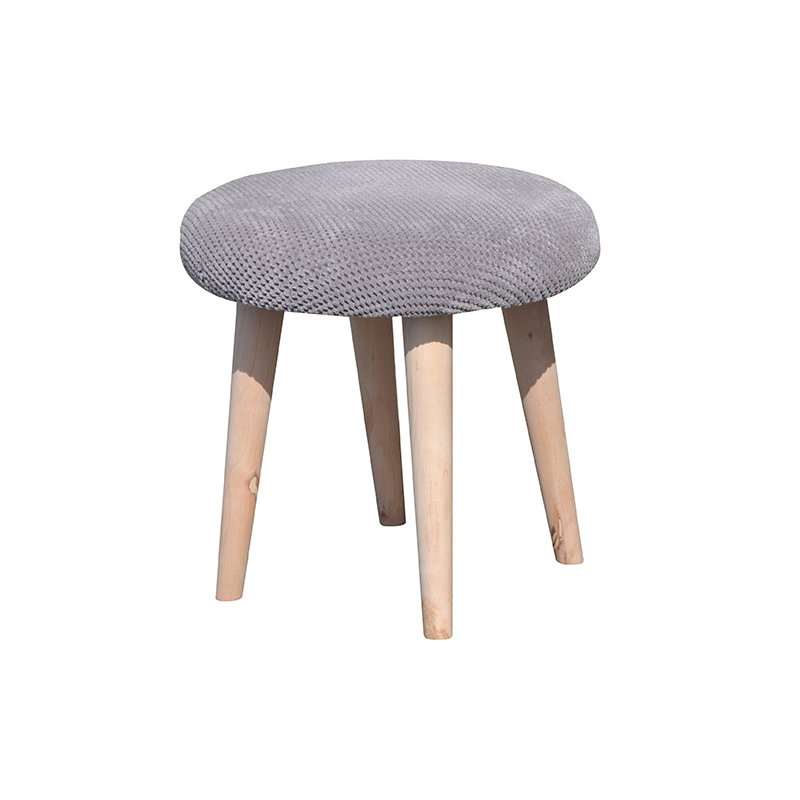 Manufactured Wood Accent Stool, Grey
