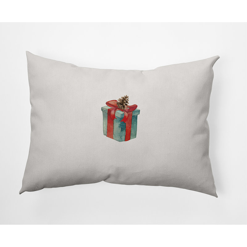 Housse et insert de coussin rectangulaire pour l'extérieur, Blanc cassé
