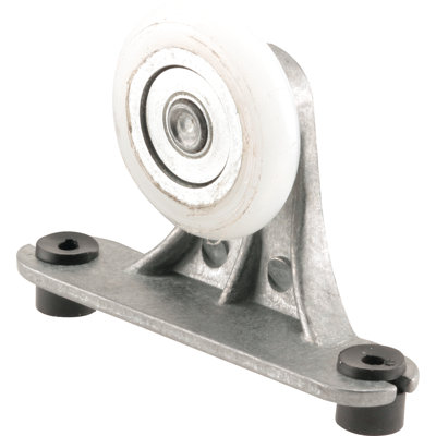 Rouleau de porte en nylon 1-1 / 4 po avec roulement à billes en acier (paquet de 1)