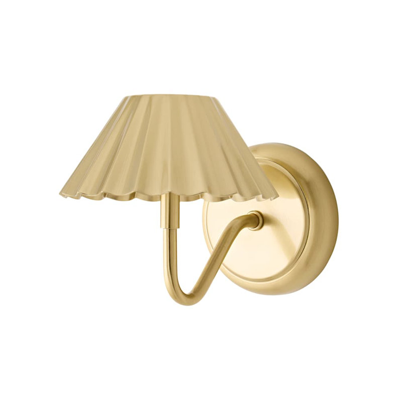 LED Wallchiere, Brushed Gold
