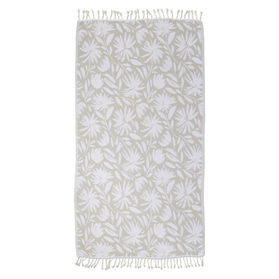Serviette de plage en coton biologique Antalya