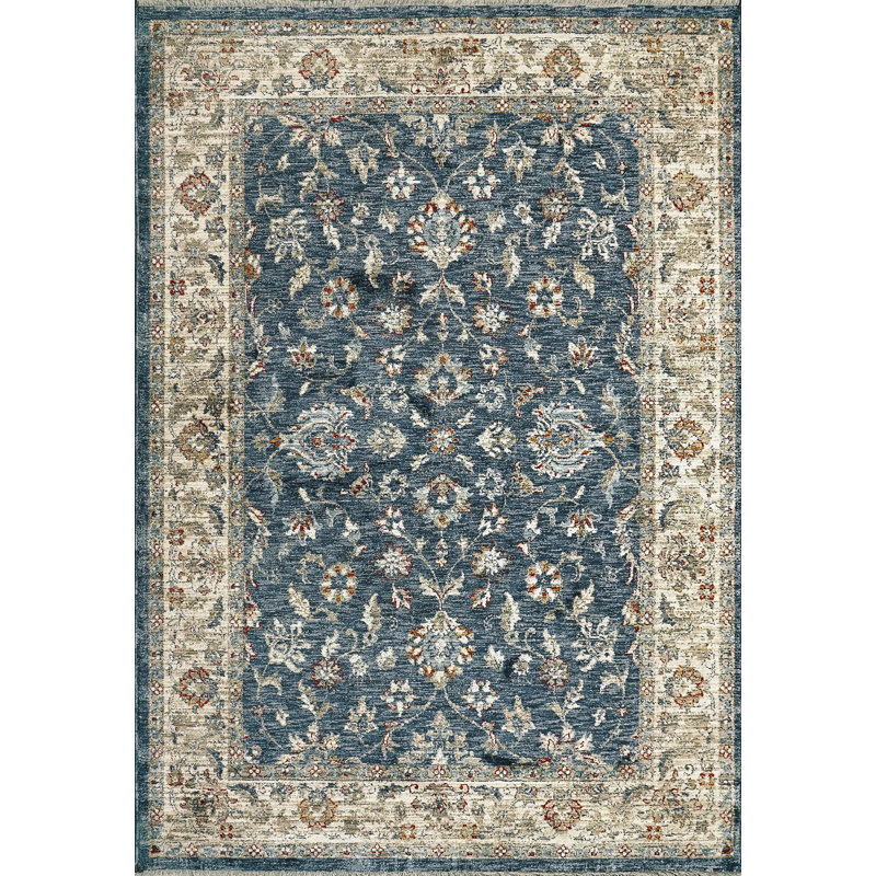 DAKOTA 2.7X5 6640-599 BLUE/MULTI, Rectangle 2'7" x 5'