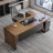 Walnut Rectangular Solid Wood desks-107970940-107970937