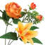 Bouquet de tiges de fleurs de lis artificielles mélangées artificielles-1158018287
