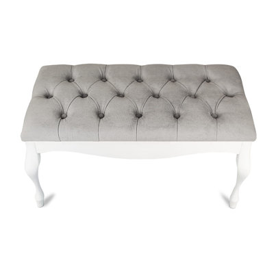 Moorebank 100% Polyester Upholstered Bench