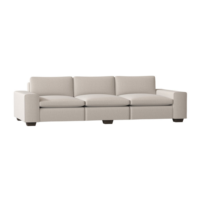 Liam Sofa, Bella Black Performance Velvet, Brown Mahogany