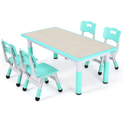 Aynoor Kids and Chair Set