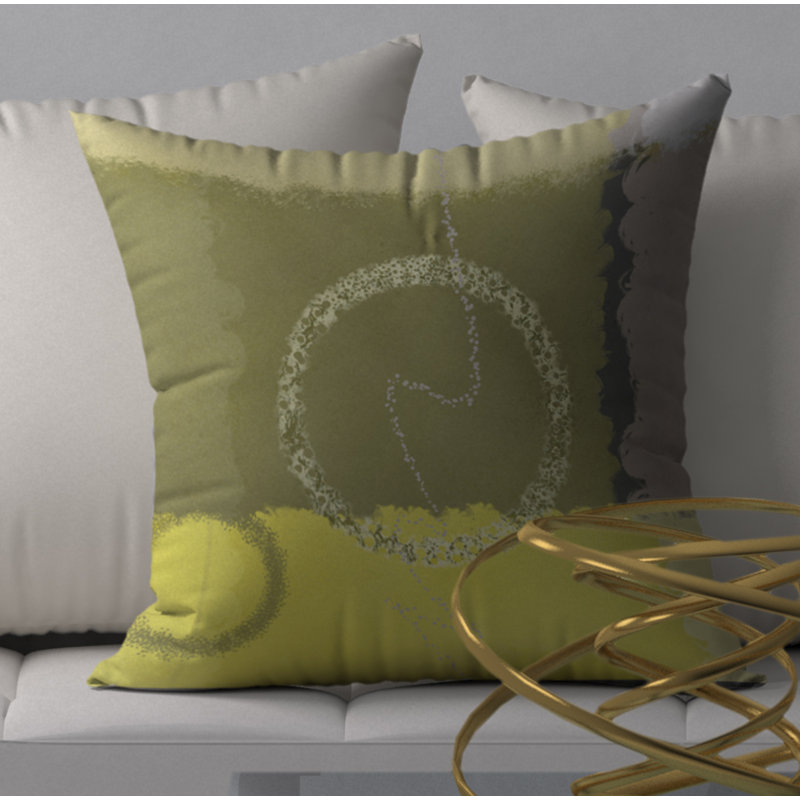  Housse et insert de coussin décoratif Jucy Shy, H 18 po x l 18 po