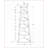 Bookshelf, Corner 5-Tier 72"H Brown Oak Contemporary | Oak | Particle Board-1141618824