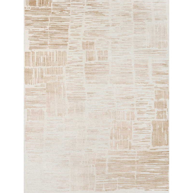 Handmade Wool Area Rug, Rectangle 10' x 14'