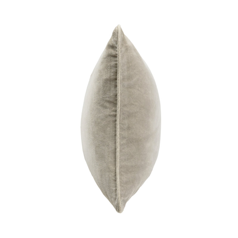 Harriet Pillow Cover & Insert, Silver, Rectangle 14"H x 20"W