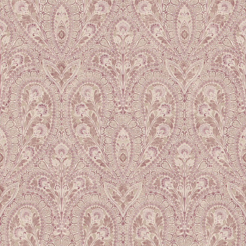 Garretson 1000cm x 52.8cm Satin Wallpaper Roll, Red