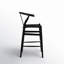Tabouret de bar / de comptoir en bois massif Fairbanks-869017180-869017182-869017178