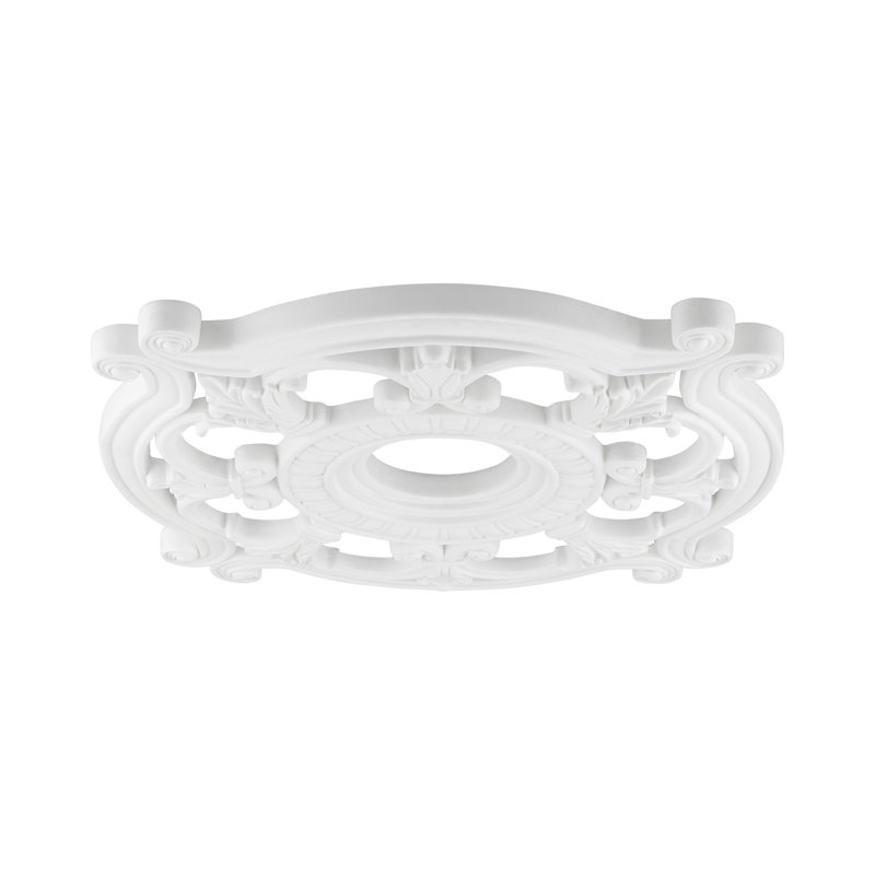 Médaillon de plafond Aldersleigh, H 1,5 po x l 23,5 po x P 23,5 po