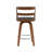 Liahna Swivel Upholstered Bar Stool with Wood Frame-2093855218