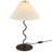 Wave Squiggle Table Lamp In Black