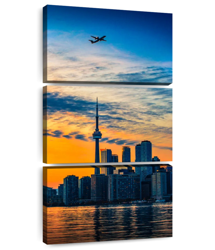 Toronto Sundown, 32" H x 15" W