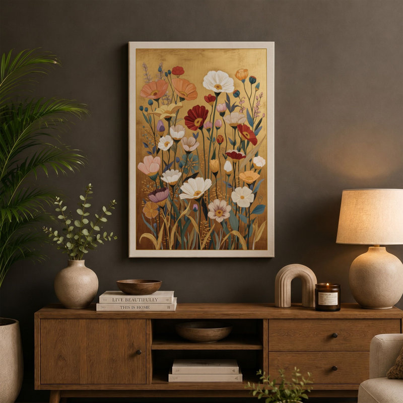 Print, 18x12 - 45.7 x 30.5 cm, Teal Border