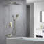 Système de douche carré à pression équilibrée avec soupape brute Square Rain-59096231